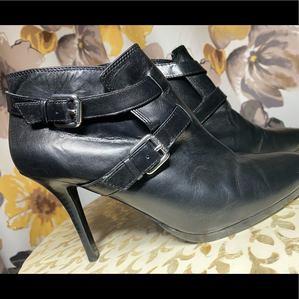 Lauren Ralph Lauren buckle booties